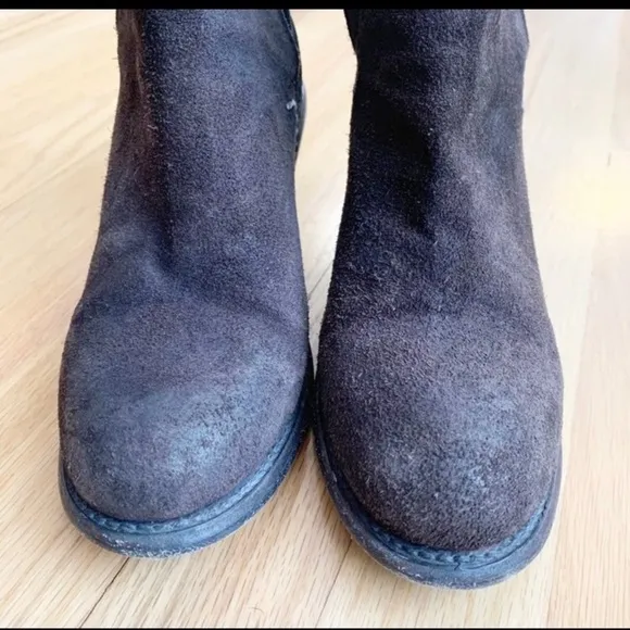 - 𝅺ANTHROPOLOGIE Holding Horses beatrice distressed Suede ankle boots sz 9…