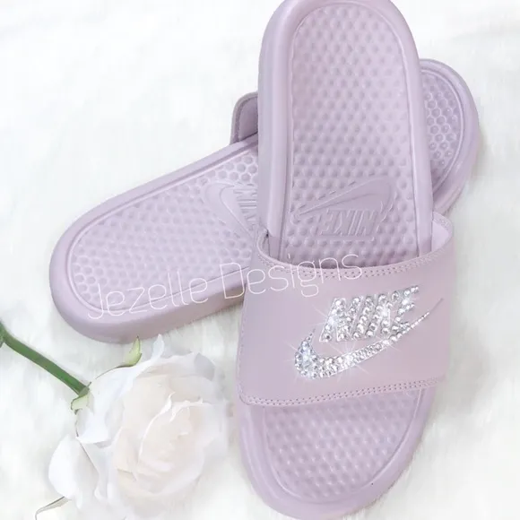💎 Bling Nike Slides