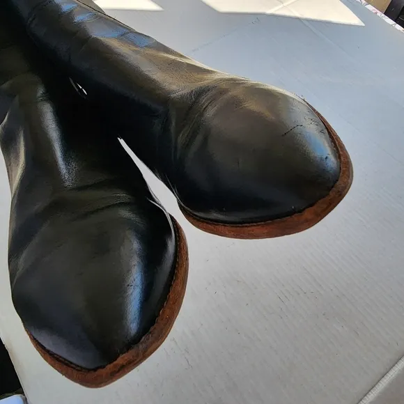 🌸  Madewell | Leather Ankle Boots, size 9, Black