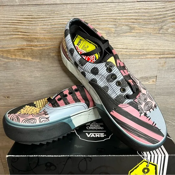 🆕 NWT Vans x🎄🎃 Nightmare Before Xmas Era Stacked Platform, Men 8