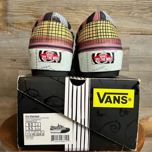 🆕 NWT Vans x🎄🎃 Nightmare Before Xmas Era Stacked Platform, Men 8