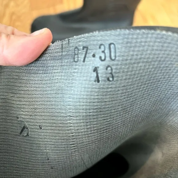 🦺 Steel Toe Rubber Work Boots - size 13​​