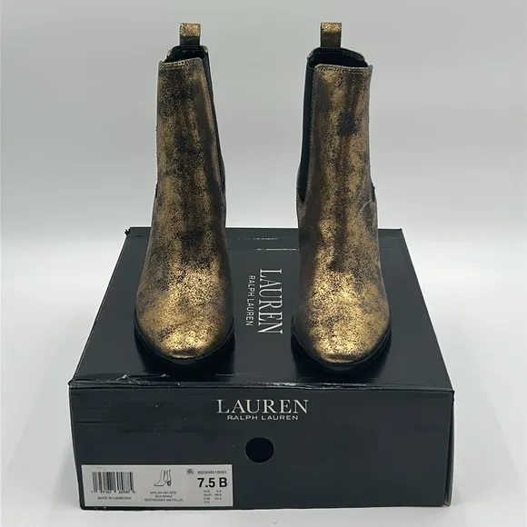 1721- Lauren Ralph Lauren Women’s Ankle Boots Size 7.5 NWT