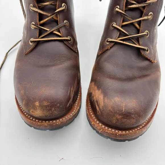 2120 Detroit Boot Leather Lace Up Work Boots Men's 10 Workwear