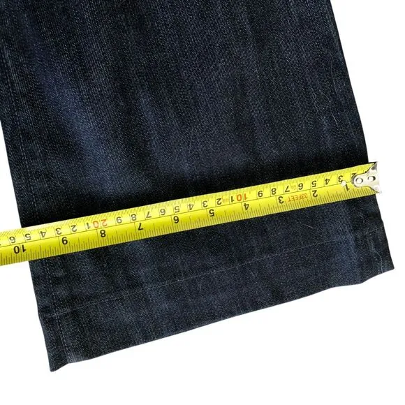 $238 CITIZENS OF HUMANITY Hutton Mid-Rise Wide Leg Dark Wash Jean Sz 28