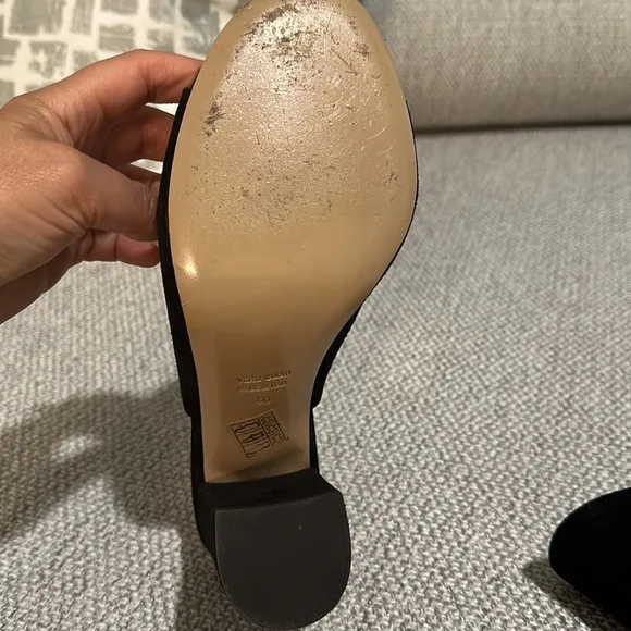 275 Central Women's Suede Shoes, Size 40
