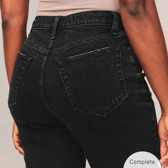 A&amp;F Curve Love Ultra High Rise Ankle Straight Jean “26 Regular”