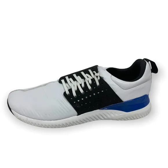 Adidas Adicross Bounce Men's White Blue Golf Athletic Shoes #F33752 Size US 13