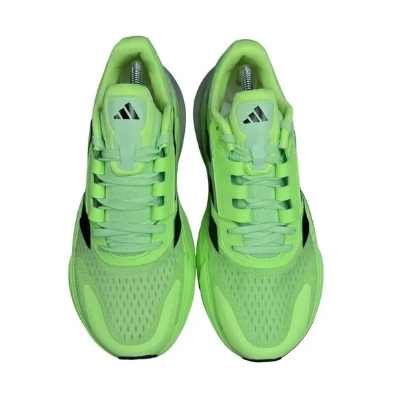 Adidas Adistar 2 M Semi Green Spark Black Running Shoes ID2808 Men's Sz 9 - 12.5