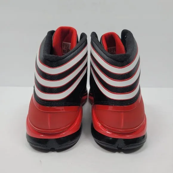 Adidas AdiZero 2012 Men's Black Red Basketball Athletic Shoes G59431 US Size 15