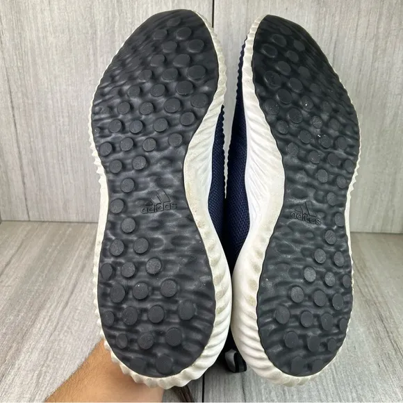 Adidas AlphaBounce Navy Blue Athletic Sneaker Running Shoes Mens Size 14