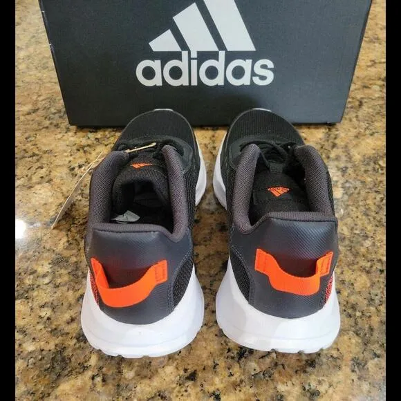 Adidas Black Tensaur Run K Athletic Running Shoes Youth Big Boys 6 GZ2665 New