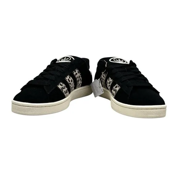 Adidas Campus 00s Core Black Wonder Beige Leopard Shoes ID7039 Women's Sz 9.5-11