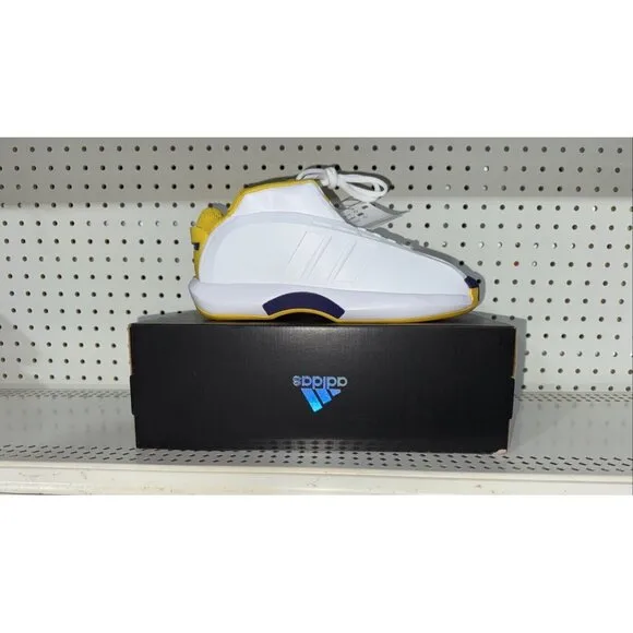 Adidas Crazy 1 Lakers Home 2022 Mens Athletic Basketball Shoes Size 10.5 GY8947