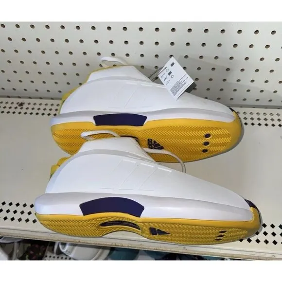 Adidas Crazy 1 Lakers Home 2022 Mens Athletic Basketball Shoes Size 10.5 GY8947