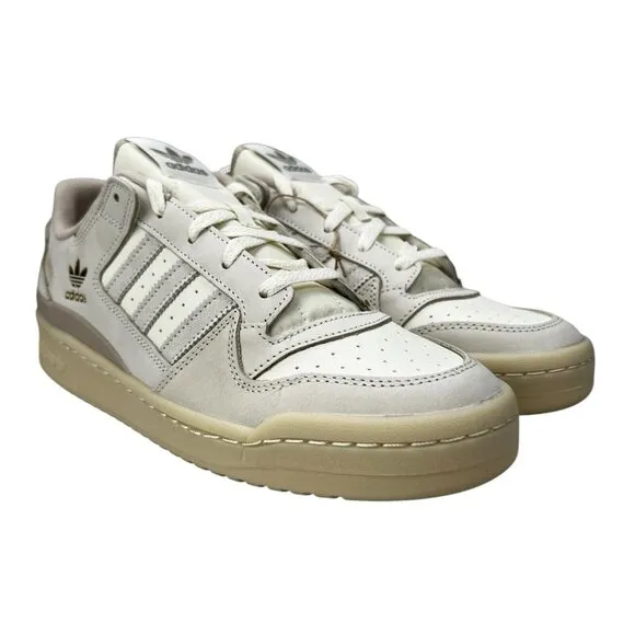Adidas Forum Low CL Ivory Wonder Beige Sand Shoes IH7826 Men's Sizes 9 - 11