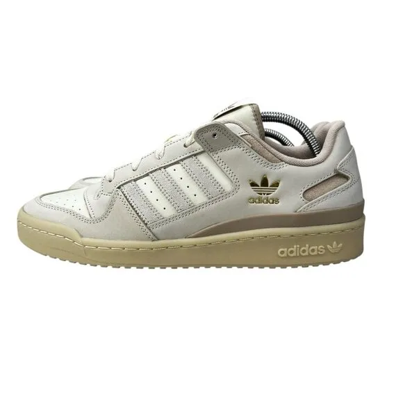 Adidas Forum Low CL Ivory Wonder Beige Sand Shoes IH7826 Men's Sizes 9 - 11