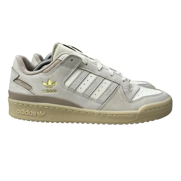 Adidas Forum Low CL Ivory Wonder Beige Sand Shoes IH7826 Men's Sizes 9 - 11