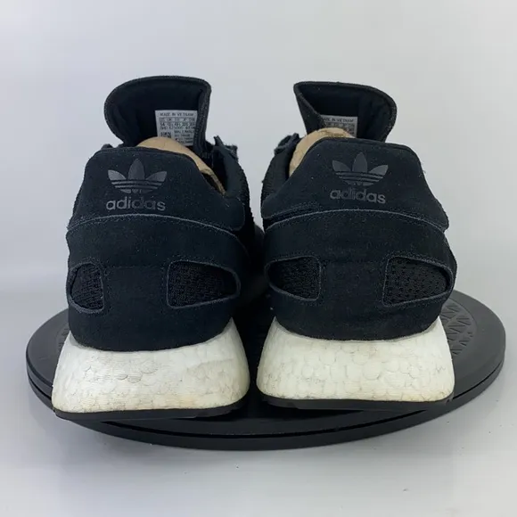 Adidas I-5923 Boost Black/White Athletic Running Shoes D96608 Men's Size 14