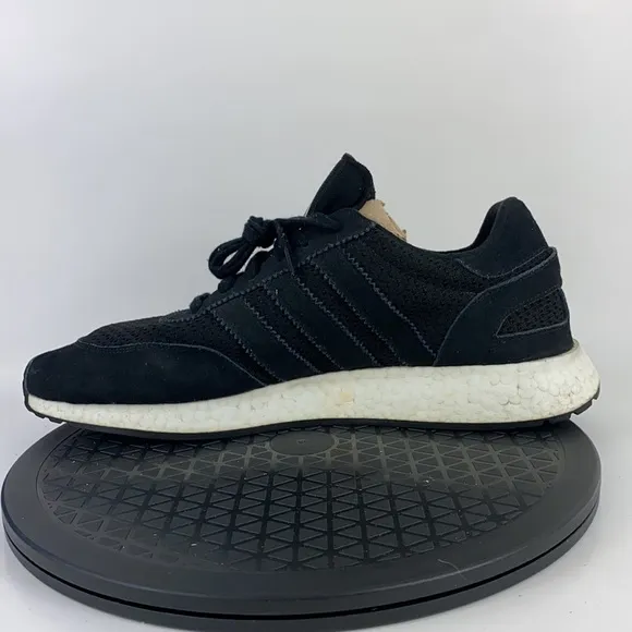 Adidas I-5923 Boost Black/White Athletic Running Shoes D96608 Men's Size 14