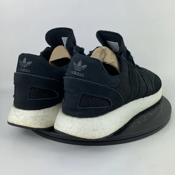 Adidas I-5923 Boost Black/White Athletic Running Shoes D96608 Men's Size 14