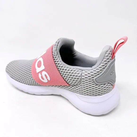 Adidas Lite Racer Adapt 4.0 K Gray Pink Kids Youth Running Shoes Q47209