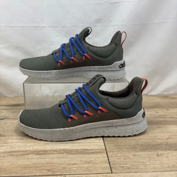 Adidas Lite Racer Adapt 5.0 Men Shoes Athletic Sneaker Olive Running Sz 12