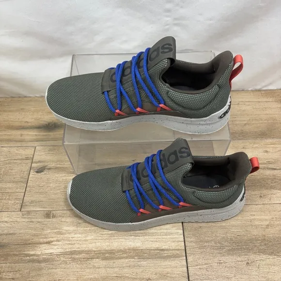 Adidas Lite Racer Adapt 5.0 Men Shoes Athletic Sneaker Olive Running Sz 12