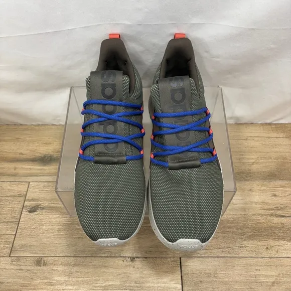 Adidas Lite Racer Adapt 5.0 Men Shoes Athletic Sneaker Olive Running Sz 12