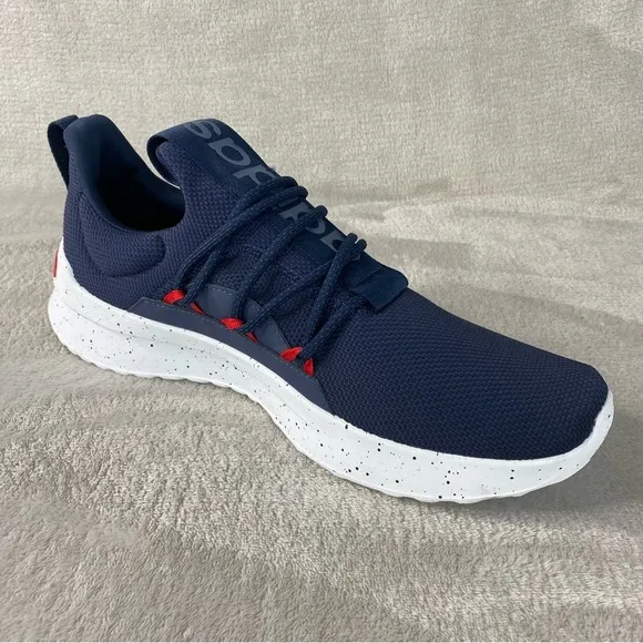 Adidas Lite Racer Slip On Mens Sneakers Size 13 Blue White Cloudfoam NEW