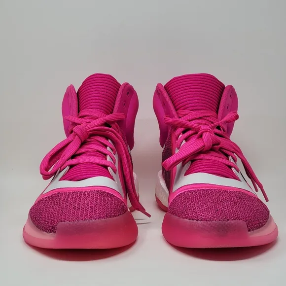 Adidas Marquee Boost Basketball Shoes Pink G28776 Men's Size 13.5 Pre-owned