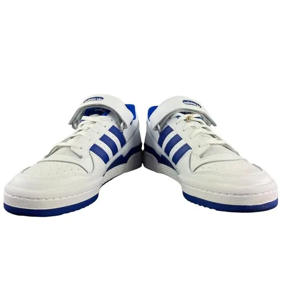 Adidas Men's Forum Low White Royal Blue Shoes FY7756 Sizes 8 - 13