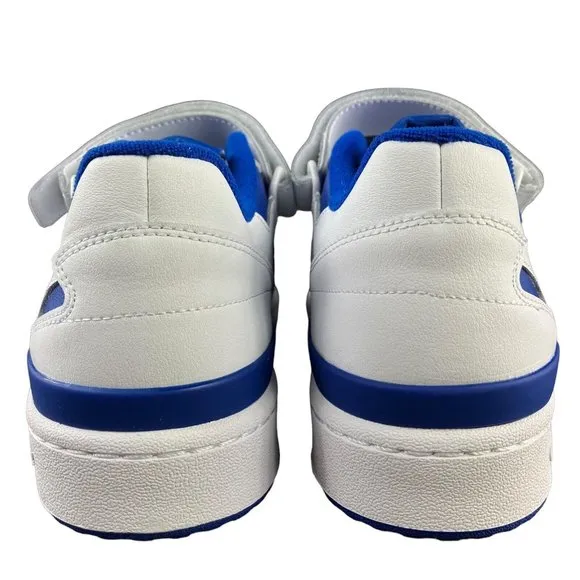 Adidas Men's Forum Low White Royal Blue Shoes FY7756 Sizes 8 - 13