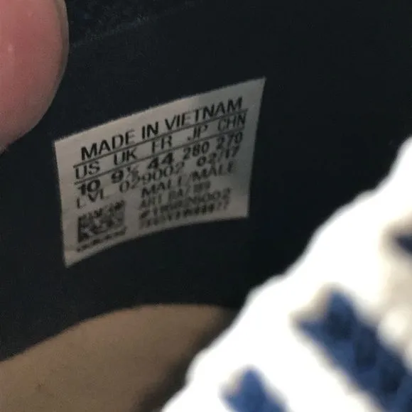 Adidas NMD CS2 Primeknit Ronin Blue/White Athletic Shoes BA7189 Men’s Size 10