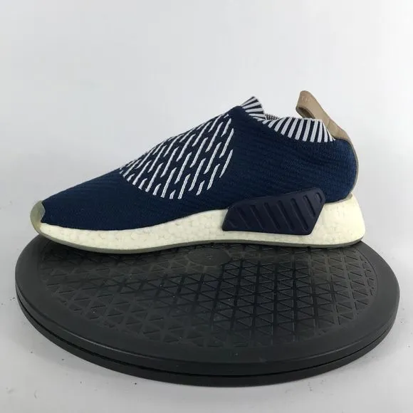 Adidas NMD CS2 Primeknit Ronin Blue/White Athletic Shoes BA7189 Men’s Size 10