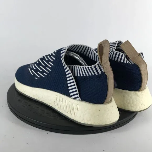 Adidas NMD CS2 Primeknit Ronin Blue/White Athletic Shoes BA7189 Men’s Size 10