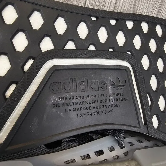 Adidas NMD Hu Pharrell Animal Print - Grey - Men's US Size 8.5 NEW