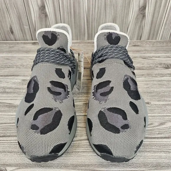 Adidas NMD Hu Pharrell Animal Print - Grey - Men's US Size 8.5 NEW