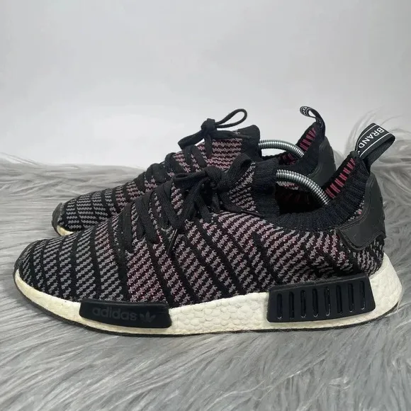 Adidas NMD R1 STLT Primeknit Mens Size 11.5 Multicolor Athletic Shoes Sneakers