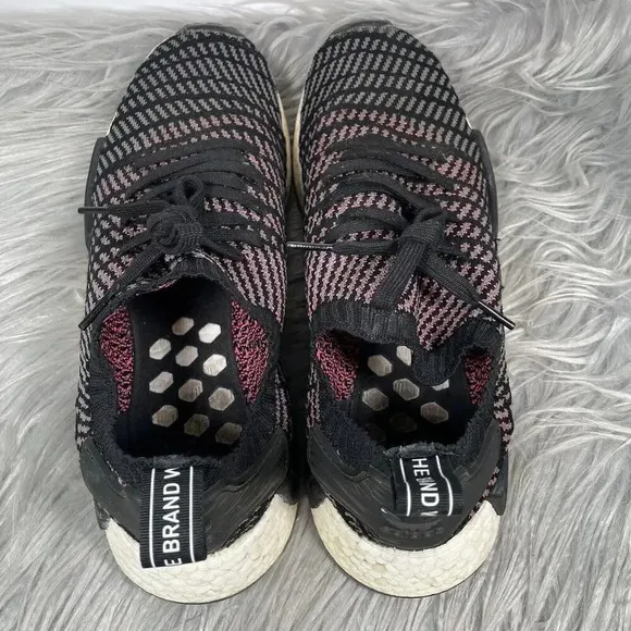 Adidas NMD R1 STLT Primeknit Mens Size 11.5 Multicolor Athletic Shoes Sneakers