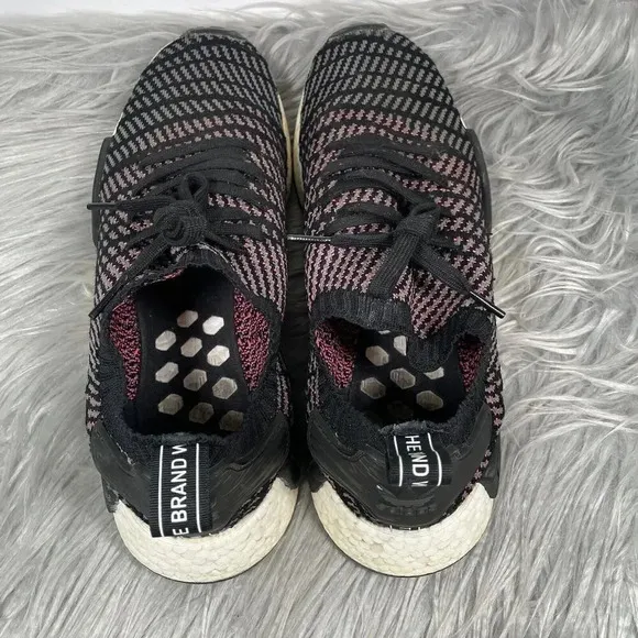 Adidas NMD R1 STLT Primeknit Mens Size 11.5 Multicolor Athletic Shoes Sneakers