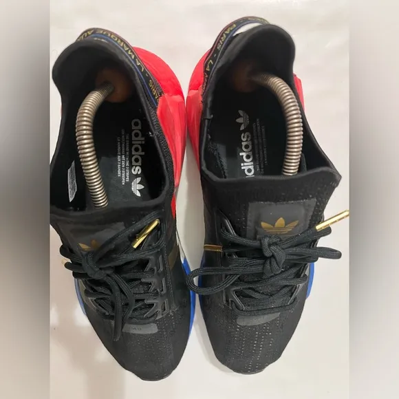 Adidas NMD R1 V2 Paris Casual Running Shoes Fy2070 Red Blue White Mens 11
