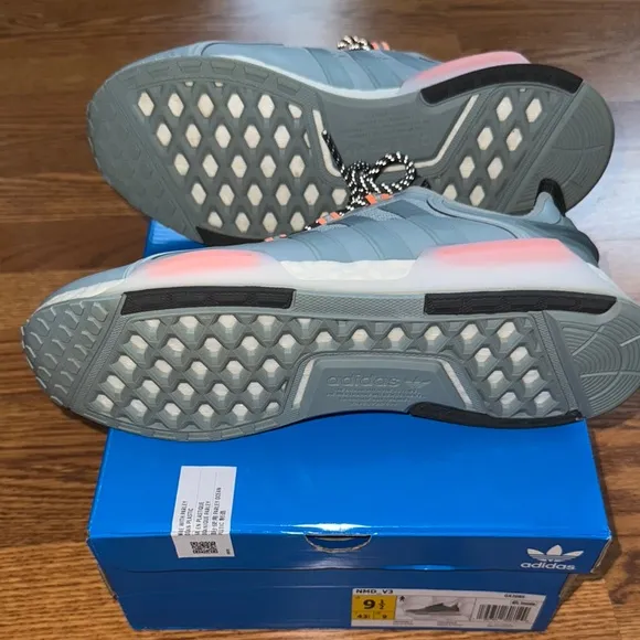 adidas NMD V3 Parley Men’s 9.5 Gray and Silver Shoes