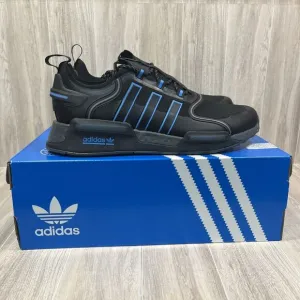 Adidas Originals NMD R1 V3 Athletic Boost Shoes Black Blue HQ6637 Men's Sz 10