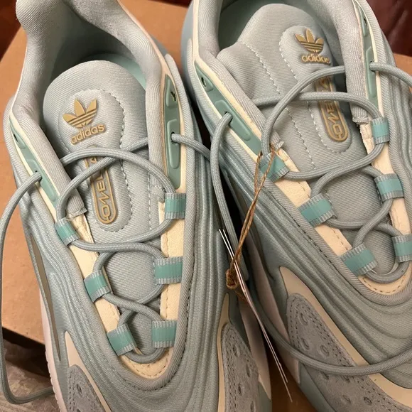 Adidas Originals Ozelia Women's Athletic Teal Trainer Sneaker Running Shoes 6.5