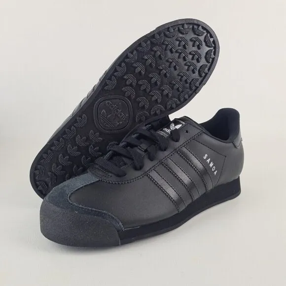 Adidas Originals Samoa J Shoes Athletic Leather G22610 Black