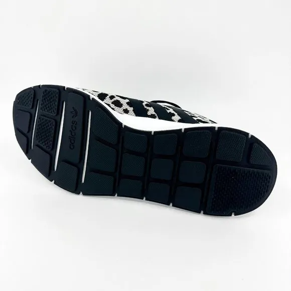 Adidas Originals Swift Run Leopard Black White Womens Running Shoes BD7962