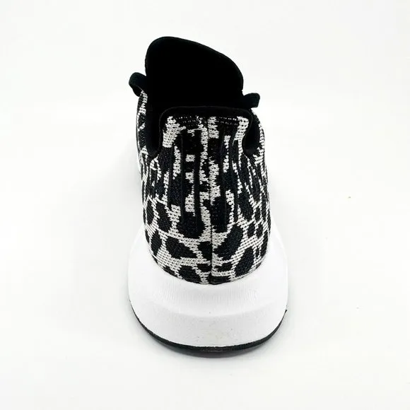 Adidas Originals Swift Run Leopard Black White Womens Running Shoes BD7962