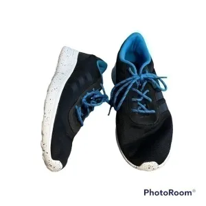 Adidas Ortholite NEO black and blue men’s athletic shoes