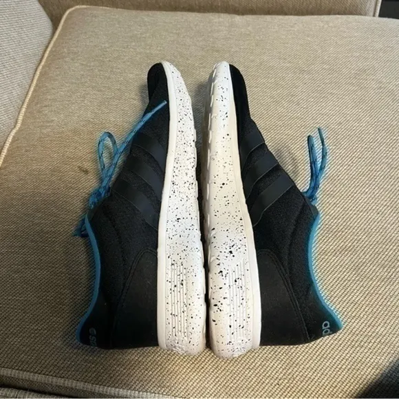 Adidas Ortholite NEO black and blue men’s athletic shoes